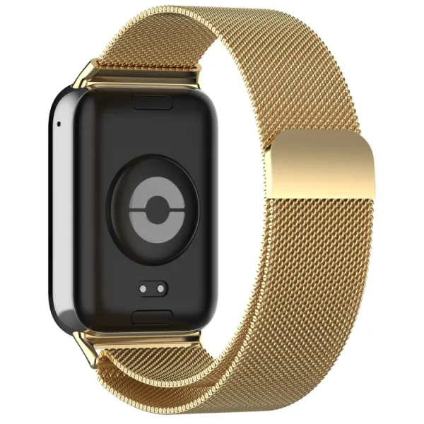 MILANESE Kovový remienok pre Xiaomi Smart Band 8 Pro / Smart Band 9 Pro / Redmi Watch 5 zlatý