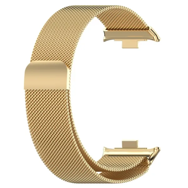 MILANESE Kovový remienok pre Xiaomi Smart Band 8 Pro / Smart Band 9 Pro / Redmi Watch 5 zlatý