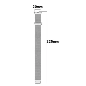 MILANESE Kovový remienok pre Xiaomi Smart Band 8 Pro / Smart Band 9 Pro / Redmi Watch 5 čierny