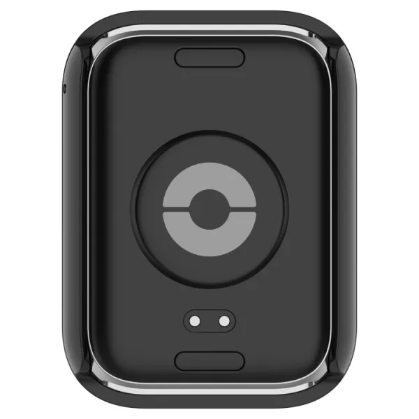 PC FULL COVER Plastový kryt so sklom pre Xiaomi Smart Band 8 Pro čierny