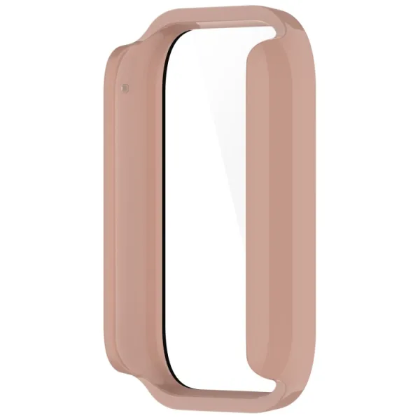 PC FULL COVER Plastový kryt so sklom pre Xiaomi Smart Band 8 Pro ružový