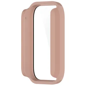PC FULL COVER Plastový kryt so sklom pre Xiaomi Smart Band 8 Pro ružový