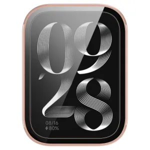 PC FULL COVER Plastový kryt so sklom pre Xiaomi Smart Band 8 Pro ružový