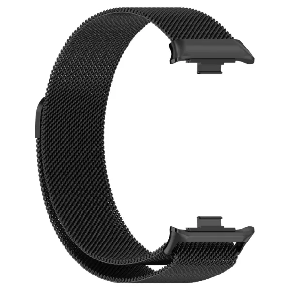 MILANESE Kovový remienok pre Xiaomi Smart Band 8 Pro / Smart Band 9 Pro / Redmi Watch 5 čierny