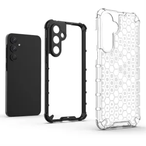 HONEYCOMB Ochranný kryt Samsung Galaxy A55 5G biely
