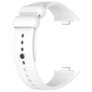 BUTTERFLY Silikónový remienok pre Xiaomi Smart Band 8 Pro biely