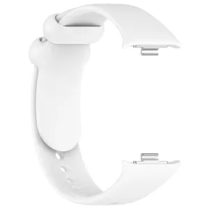 BUTTERFLY Silikónový remienok pre Xiaomi Smart Band 8 Pro biely