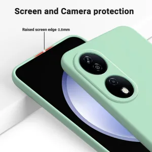 RUBBER Ochranný obal pre Honor 90 Smart 5G zelený