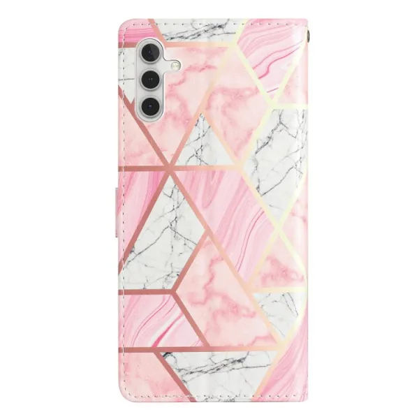 ART Peňaženkový kryt pre Samsung Galaxy A55 5G PINK MARBLE