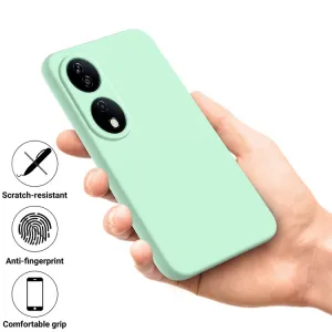 RUBBER Ochranný obal pre Honor 90 Smart 5G zelený