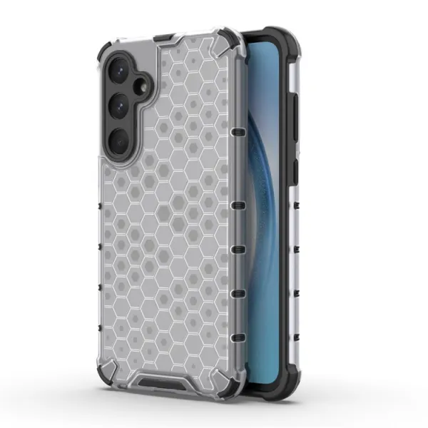 HONEYCOMB Ochranný kryt Samsung Galaxy A55 5G biely