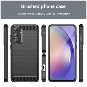 FLEXI TPU Ochranný kryt Samsung Galaxy A55 5G čierny