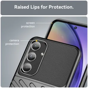 THUNDER Ochranný obal Samsung Galaxy A55 5G čierny