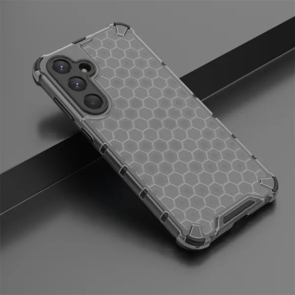 HONEYCOMB Ochranný kryt Samsung Galaxy A55 5G čierny