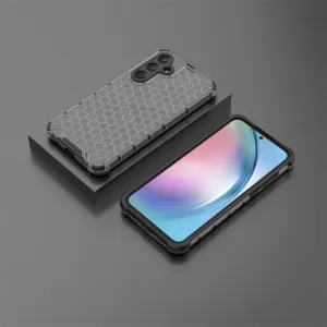 HONEYCOMB Ochranný kryt Samsung Galaxy A55 5G čierny