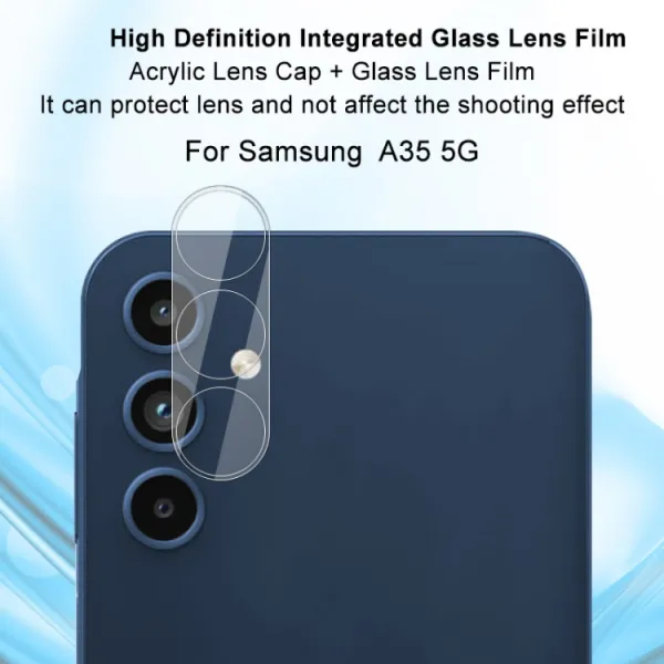 IMAK FULL COVER Sklo pre fotoaparát Samsung Galaxy A35 5G