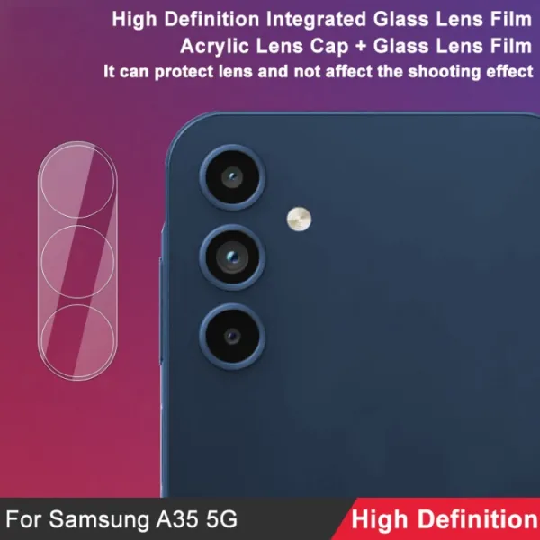 IMAK FULL COVER Sklo pre fotoaparát Samsung Galaxy A35 5G