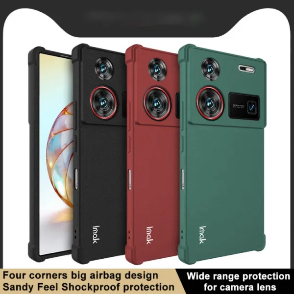 IMAK AIRBAG Extra odolný kryt Nubia Z60 Ultra červený