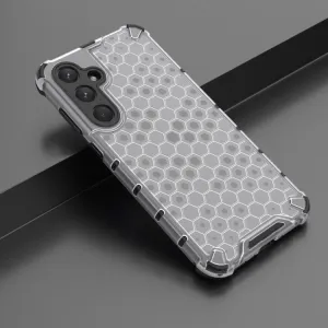 HONEYCOMB Ochranný kryt Samsung Galaxy A35 5G biely
