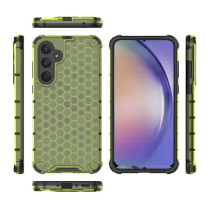 HONEYCOMB Ochranný kryt Samsung Galaxy A35 5G zelený