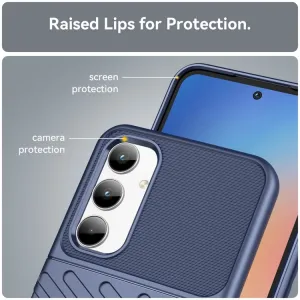 THUNDER Ochranný obal Samsung Galaxy A35 5G modrý