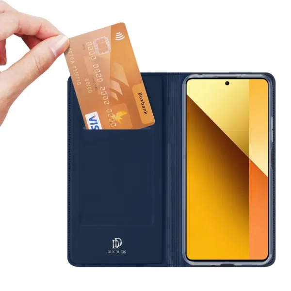 DUX Zaklápacie puzdro pre Xiaomi Redmi Note 13 5G modré