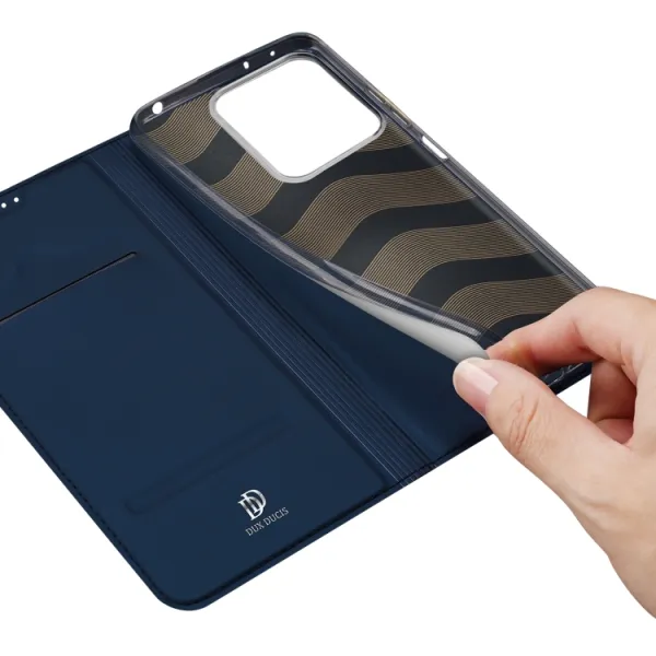 DUX Zaklápacie puzdro pre Xiaomi Redmi Note 13 5G modré
