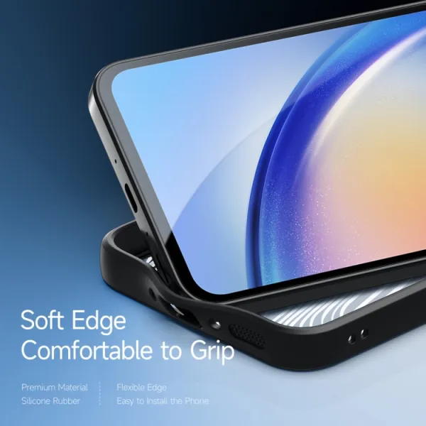 DUX AIMO Ochranný kryt pre Samsung Galaxy A35 5G čierny