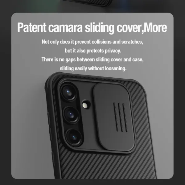 NILLKIN CAMSHIELD PRO Kryt pre Samsung Galaxy A35 5G čierny