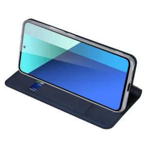 DUX Zaklápacie puzdro pre Xiaomi Redmi Note 13 modré