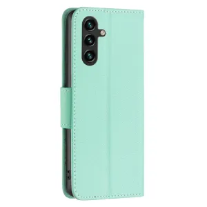 LITCHI Peňaženkové puzdro pre Samsung Galaxy A35 5G zelené