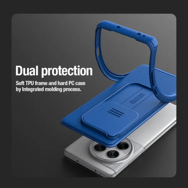 NILLKIN CAMSHIELD PRO Kryt pre OnePlus 12 modrý