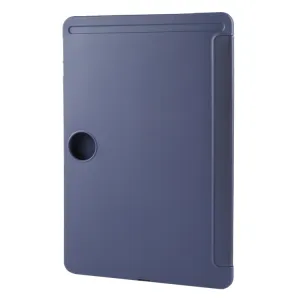LEATHER Zaklápací kryt pre Honor Pad 9 tmavomodrý