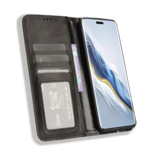 BUSINESS Peňaženkový kryt pre Honor Magic6 Pro čierny
