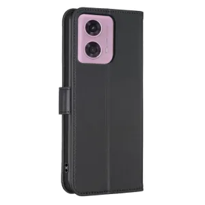 ART CLOVER Peňaženkový obal pre Motorola Moto G04 / G24 / G24 Power čierny