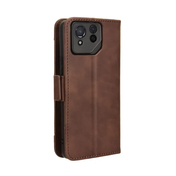 SLOT Peňaženkový obal pre Asus ROG Phone 8 Pro hnedý
