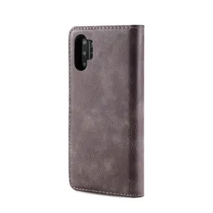DG.MING Peňaženkový obal 2v1 Samsung Galaxy Note 10 šedý