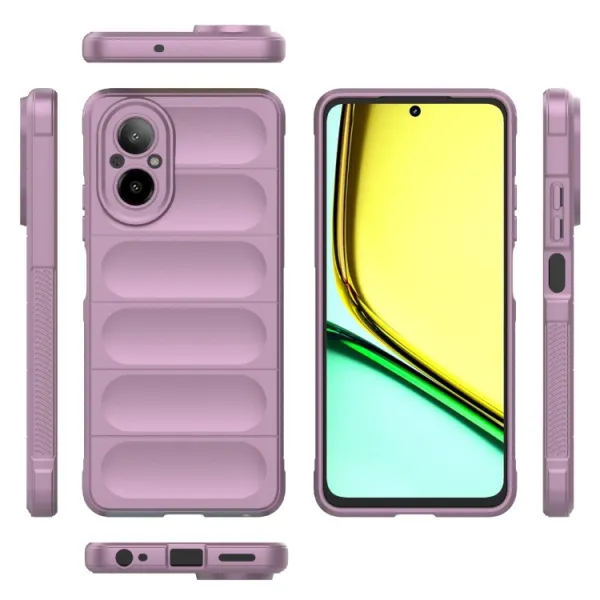 STEPS Ochranný kryt pre Realme C67 fialový