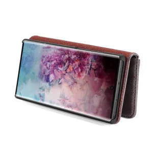 DG.MING Peňaženkový obal 2v1 Samsung Galaxy Note 10 šedý