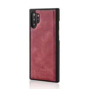 DG.MING Peňaženkový obal 2v1 Samsung Galaxy Note 10 Plus červený