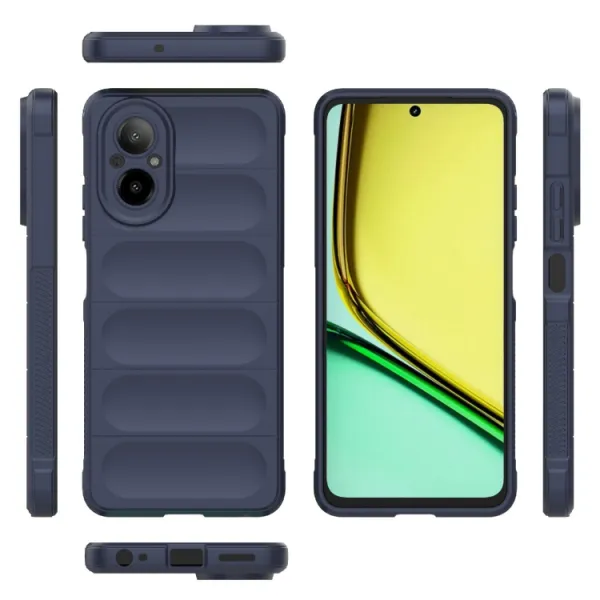 STEPS Ochranný kryt pre Realme C67 tmavomodrý