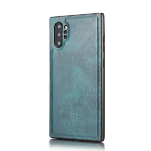 DG.MING Peňaženkový obal 2v1 Samsung Galaxy Note 10 Plus modrý