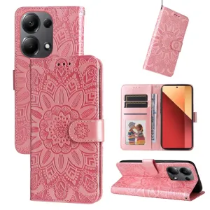 ART MANDALA Peňaženkové puzdro Xiaomi Redmi Note 13 Pro / Poco M6 Pro ružové