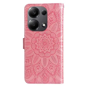 ART MANDALA Peňaženkové puzdro Xiaomi Redmi Note 13 Pro / Poco M6 Pro ružové