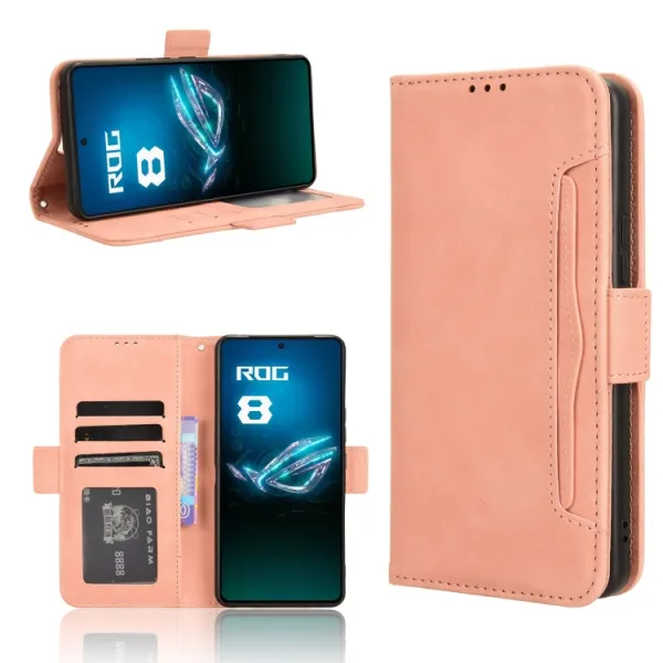 SLOT Peňaženkový obal pre Asus ROG Phone 8 Pro ružový