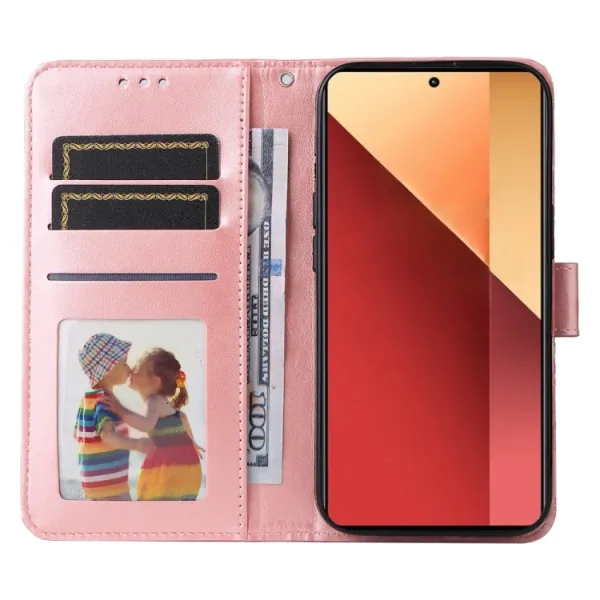 ART MANDALA Peňaženkové puzdro Xiaomi Redmi Note 13 Pro / Poco M6 Pro ružové