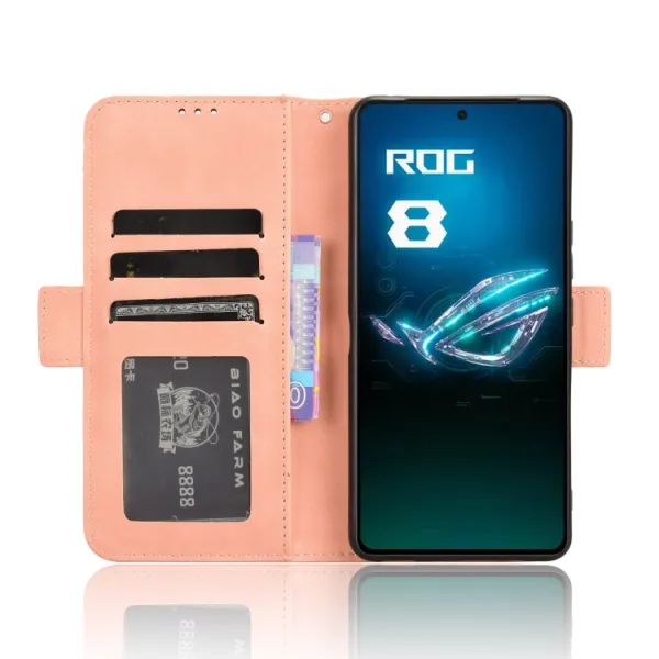 SLOT Peňaženkový obal pre Asus ROG Phone 8 Pro ružový