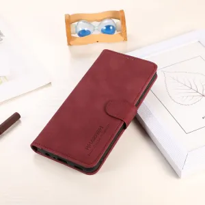 KHAZNEH MATTE Zaklápacie puzdro pre Oppo Reno12 Pro 5G červené