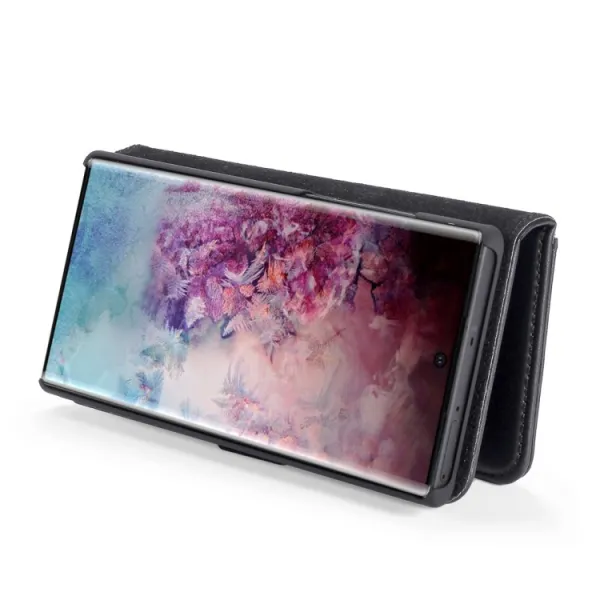 DG.MING Peňaženkový obal 2v1 Samsung Galaxy Note 10 čierny