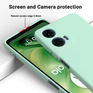 RUBBER Ochranný kryt pre  Motorola Moto G04 / G24 / G24 Power zelený